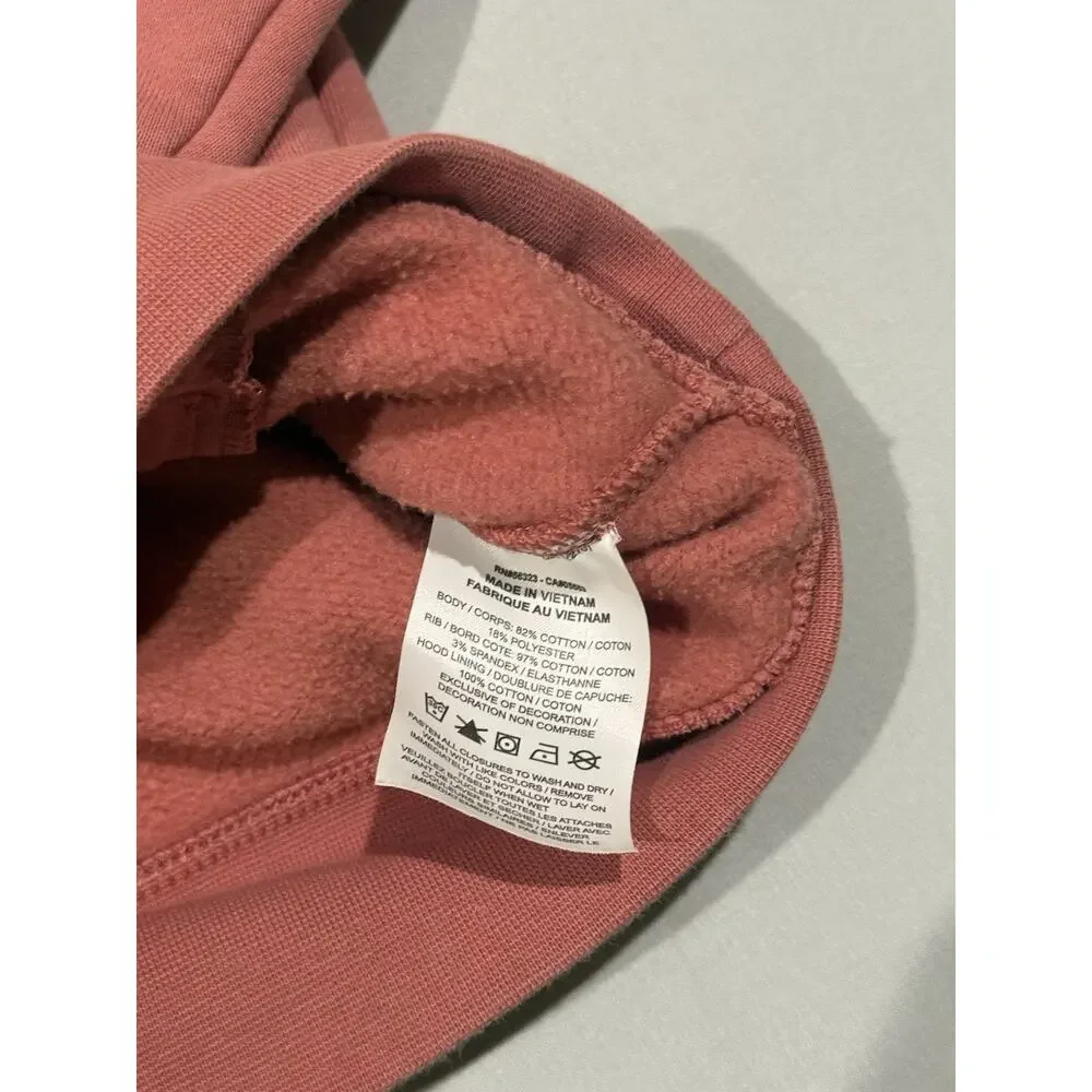 Jordan 23 Engineered Mens M Pink Pullover Fleece Hoodie Pockets Jumpman DQ7881